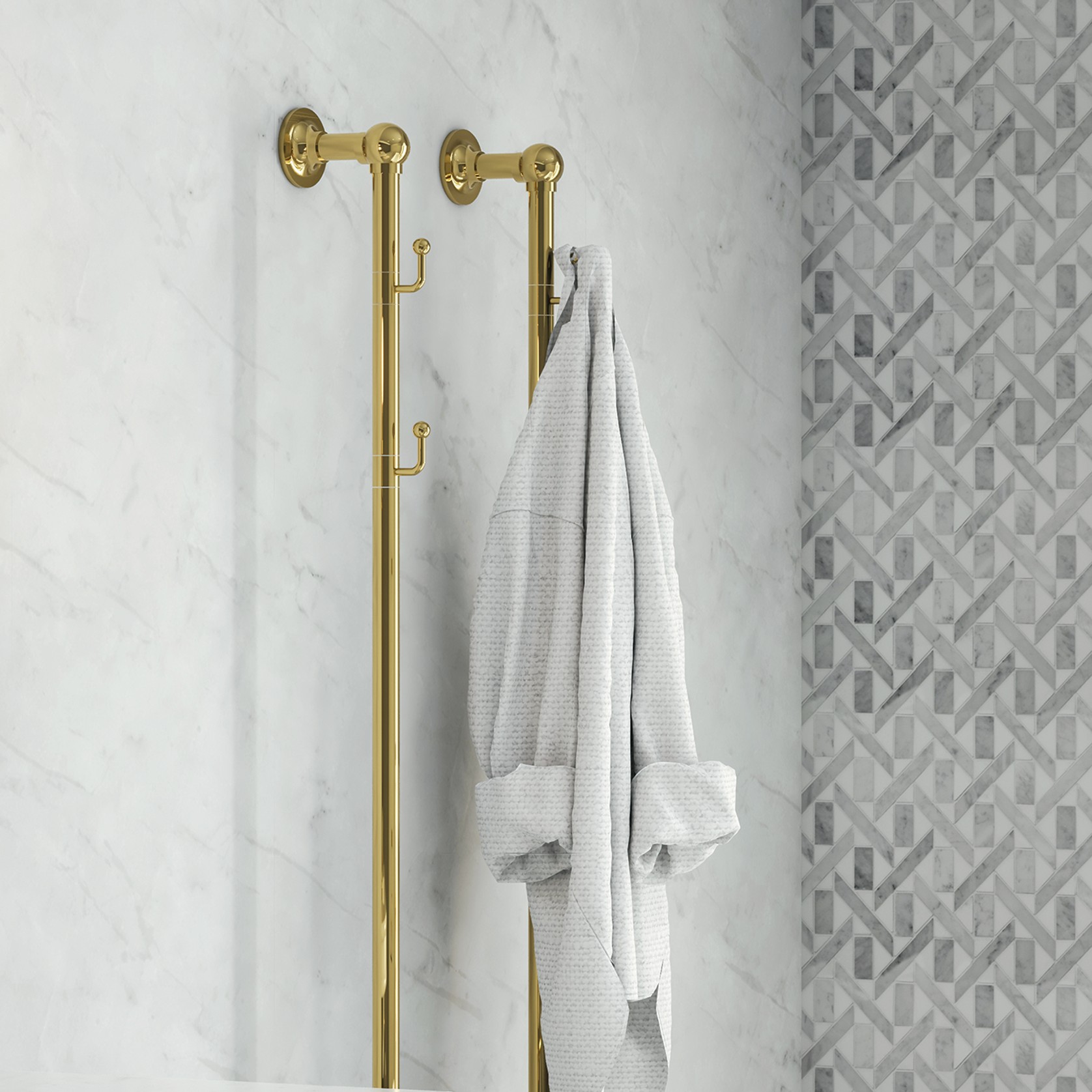 Vertical Robe Warmers | Heated Towel Rail gallery detail image