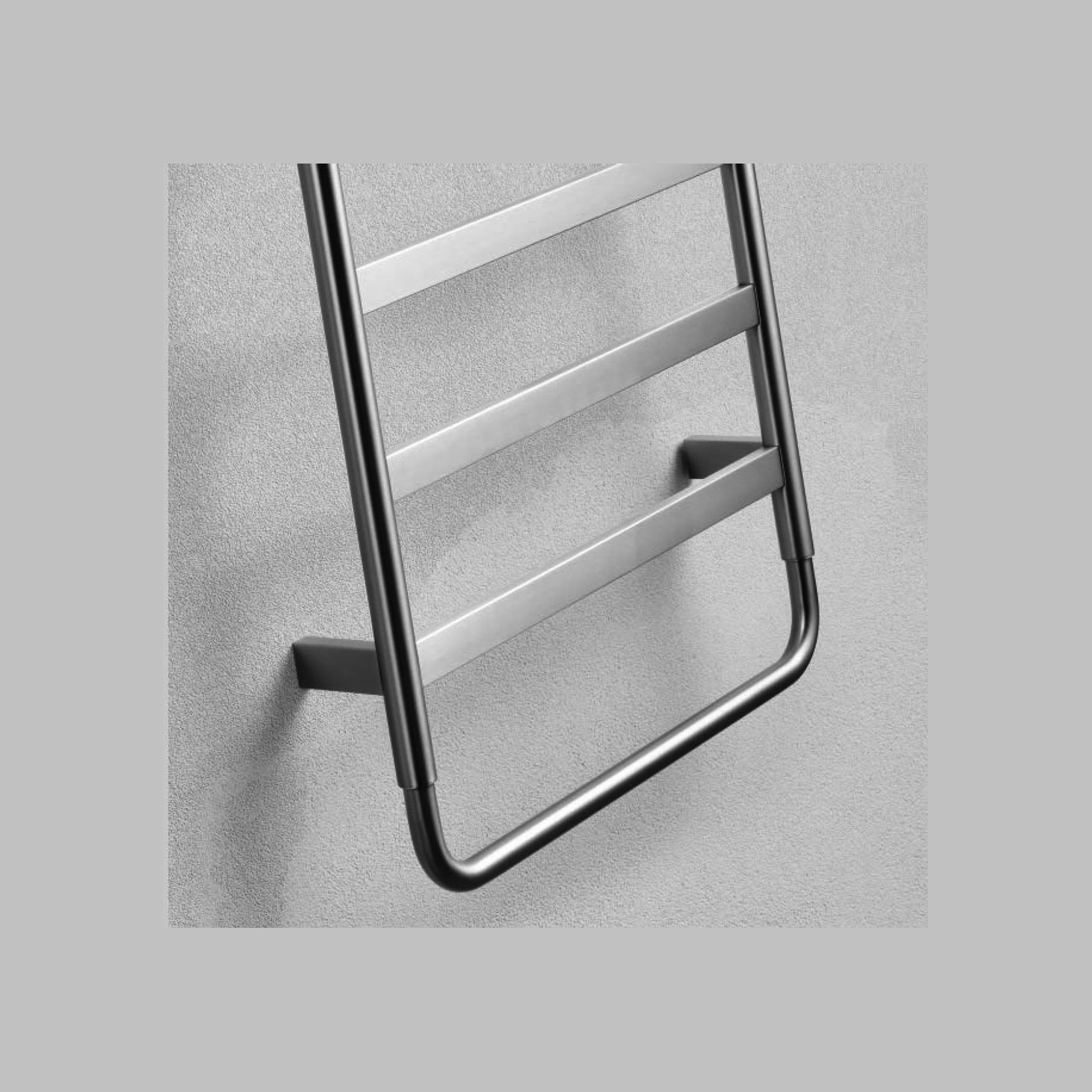 Kingsley Heated Towel Rail With Timer & Temp Setting gallery detail image