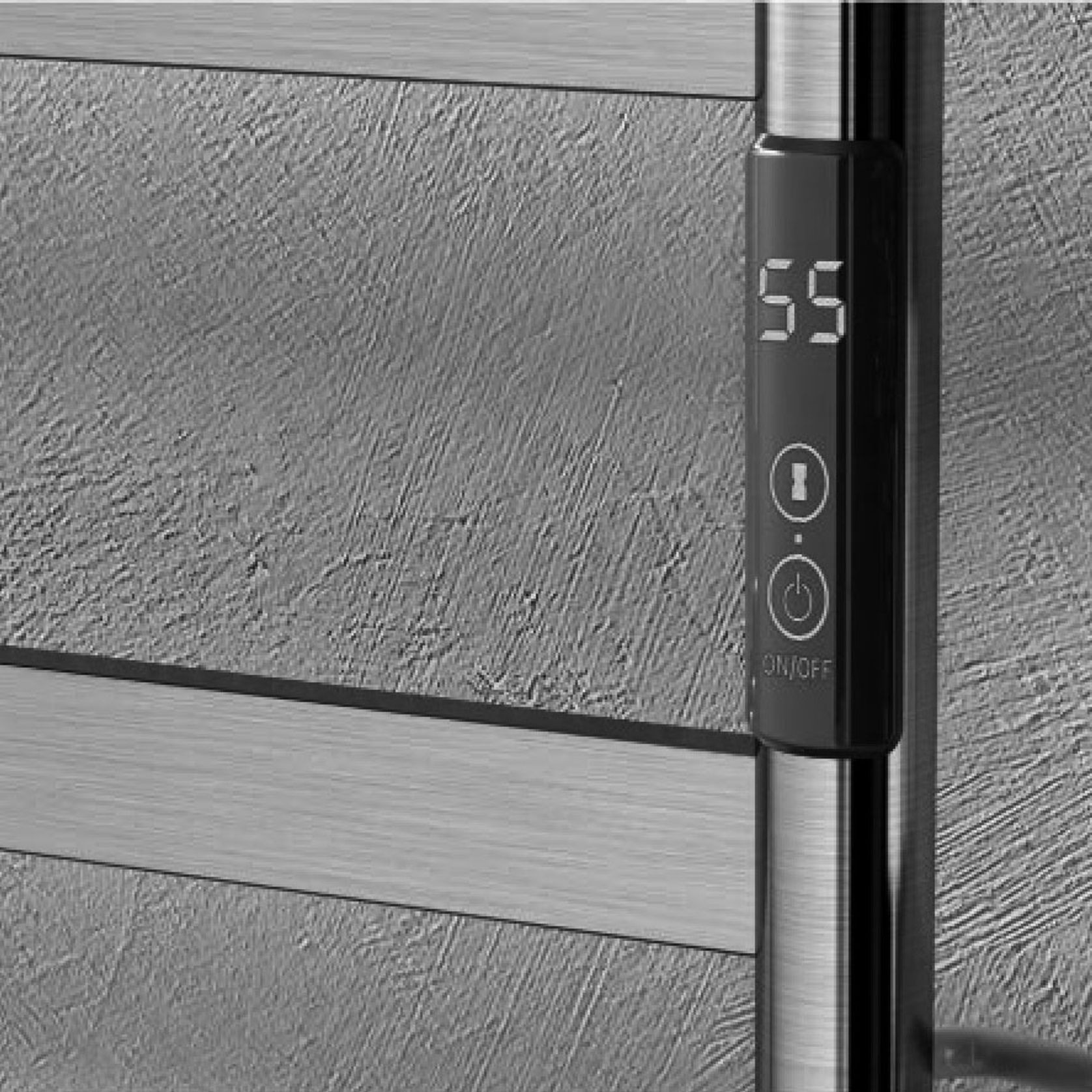 Kingsley Heated Towel Rail With Timer & Temp Setting ArchiPro NZ