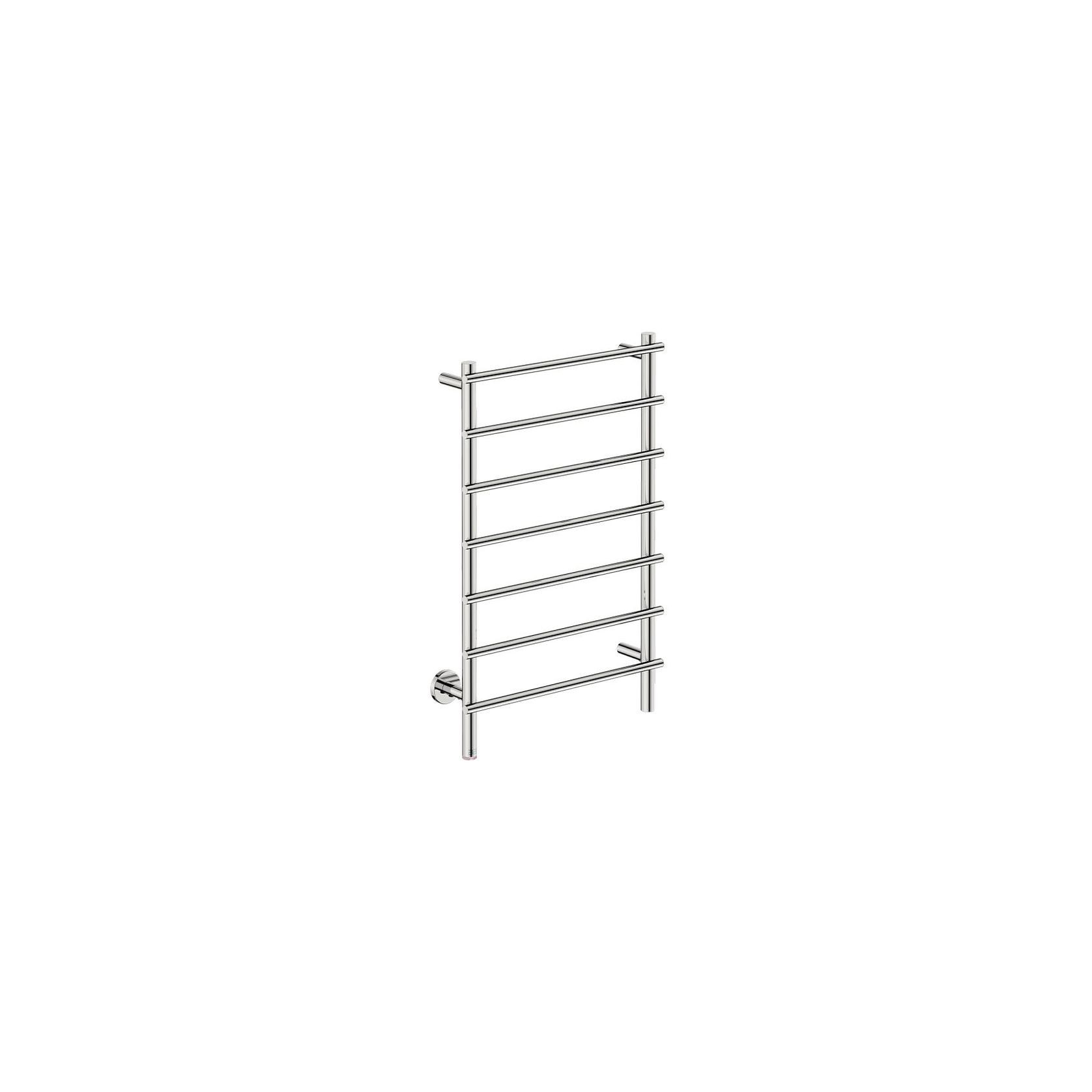 LOFT 7 Bar 550mm Straight Heated Towel Rail with PTSelect Switch gallery detail image