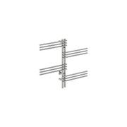 LOFT DUO 12 Bar 1000mm Straight Heated Towel Rail with PTSelect Switch gallery detail image