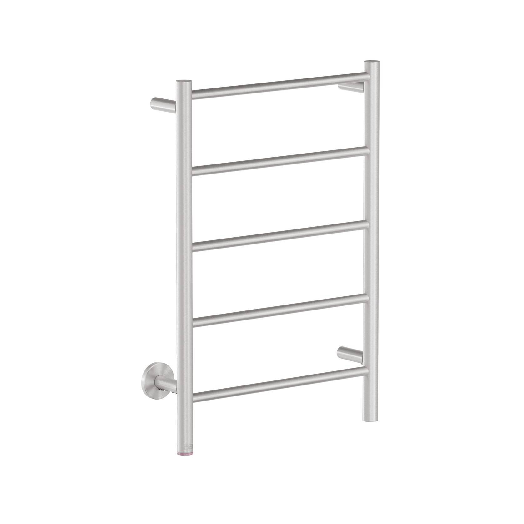 NATURAL 5 Bar 500mm Straight Heated Towel Rail with PTSelect Switch gallery detail image