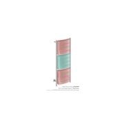 NATURAL 12 Bar 500mm Curved Heated Towel Rail with PTSelect Switch gallery detail image