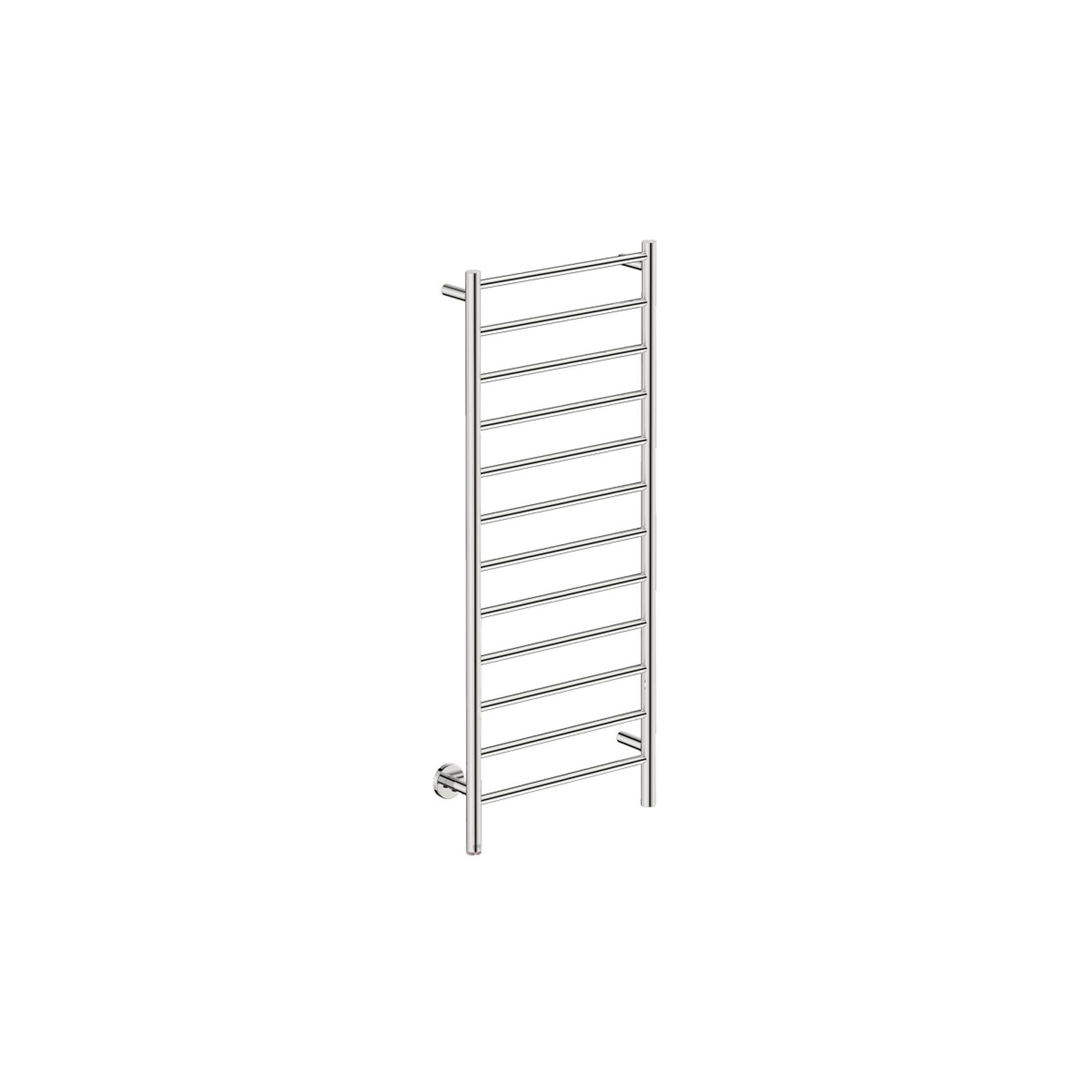 NATURAL 12 Bar 500mm Straight Heated Towel Rail with PTSelect Switch gallery detail image