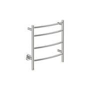 NATURAL 4 Bar 500mm Curved Heated Towel Rail with PTSelect Switch gallery detail image