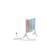 NATURAL FS 5 Bar 650mm Straight Heated Towel Rail with PTSelect Switch gallery detail image