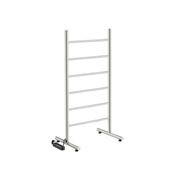 NATURAL Free Standing 6 Bar 500mm Heated Towel Rail gallery detail image
