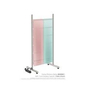 NATURAL Free Standing 6 Bar 500mm Heated Towel Rail gallery detail image