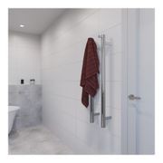 Polo Vertical Towel Rail - 1100mm gallery detail image