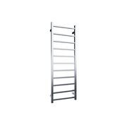 Quadro 11-Bar Heated Towel Rail Chrome 450mm gallery detail image