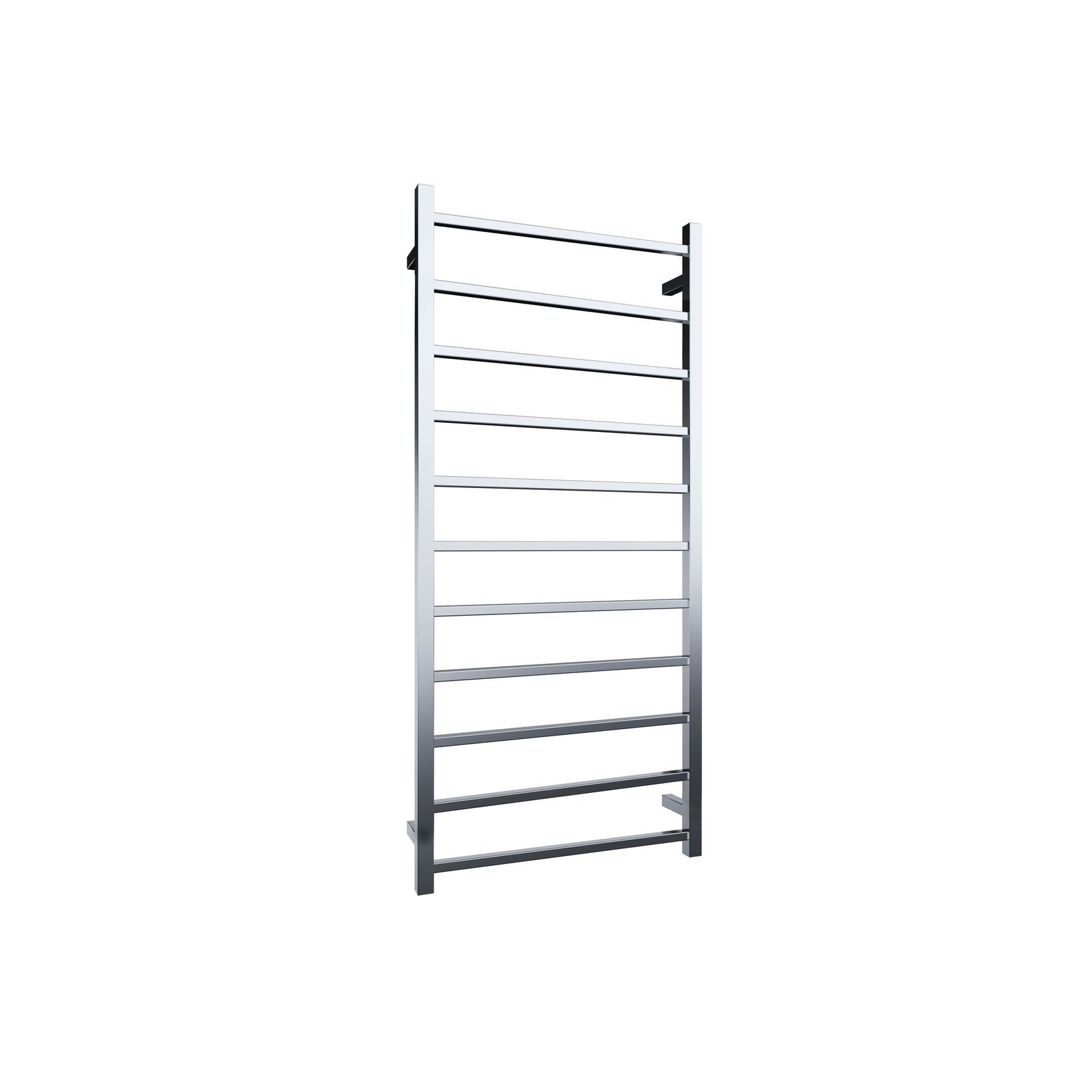 Quadro 11-Bar Heated Towel Rail Chrome 600mm gallery detail image