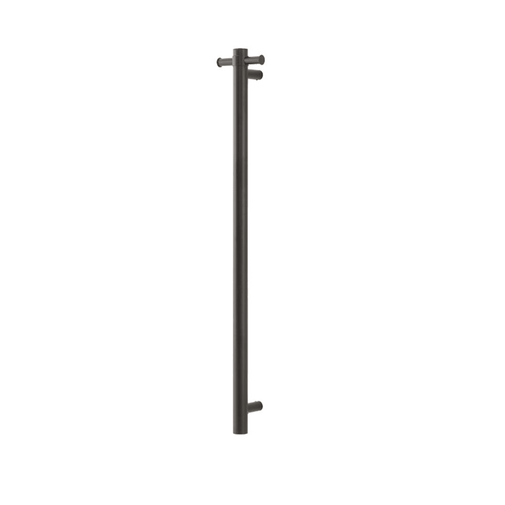 Vertical Heated Towel Rail Gun Metal Grey gallery detail image
