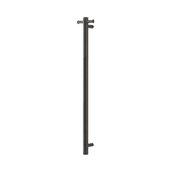 Vertical Heated Towel Rail Gun Metal Grey gallery detail image