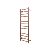 Round Towel Rail 240V 1200 x 500mm Brushed Copper gallery detail image