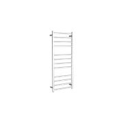 Round Towel Rail 12V 1200 x 500mm Brushed Stainless gallery detail image