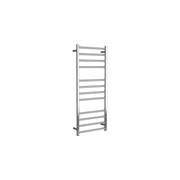 Round Towel Rail 240V 1200 x 500mm Chrome gallery detail image