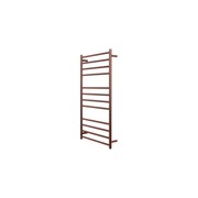 Round Towel Rail 240V 1200 x 650mm Brushed Copper gallery detail image