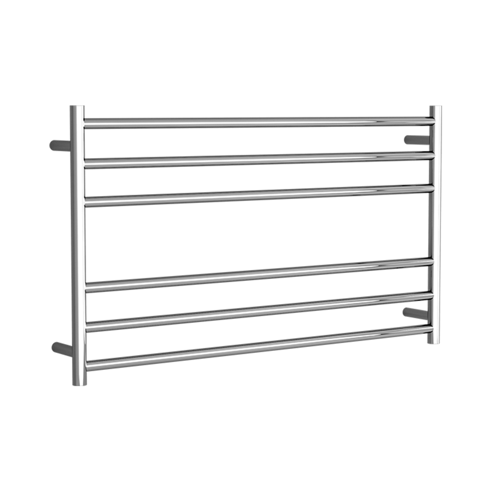 Round Towel Rail 240V 600 x 1050mm Chrome gallery detail image