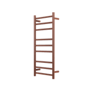 Round Towel Rail 240V 900 x 400mm Brushed Copper gallery detail image