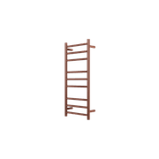 Round Towel Rail 240V 900 x 400mm Brushed Copper gallery detail image