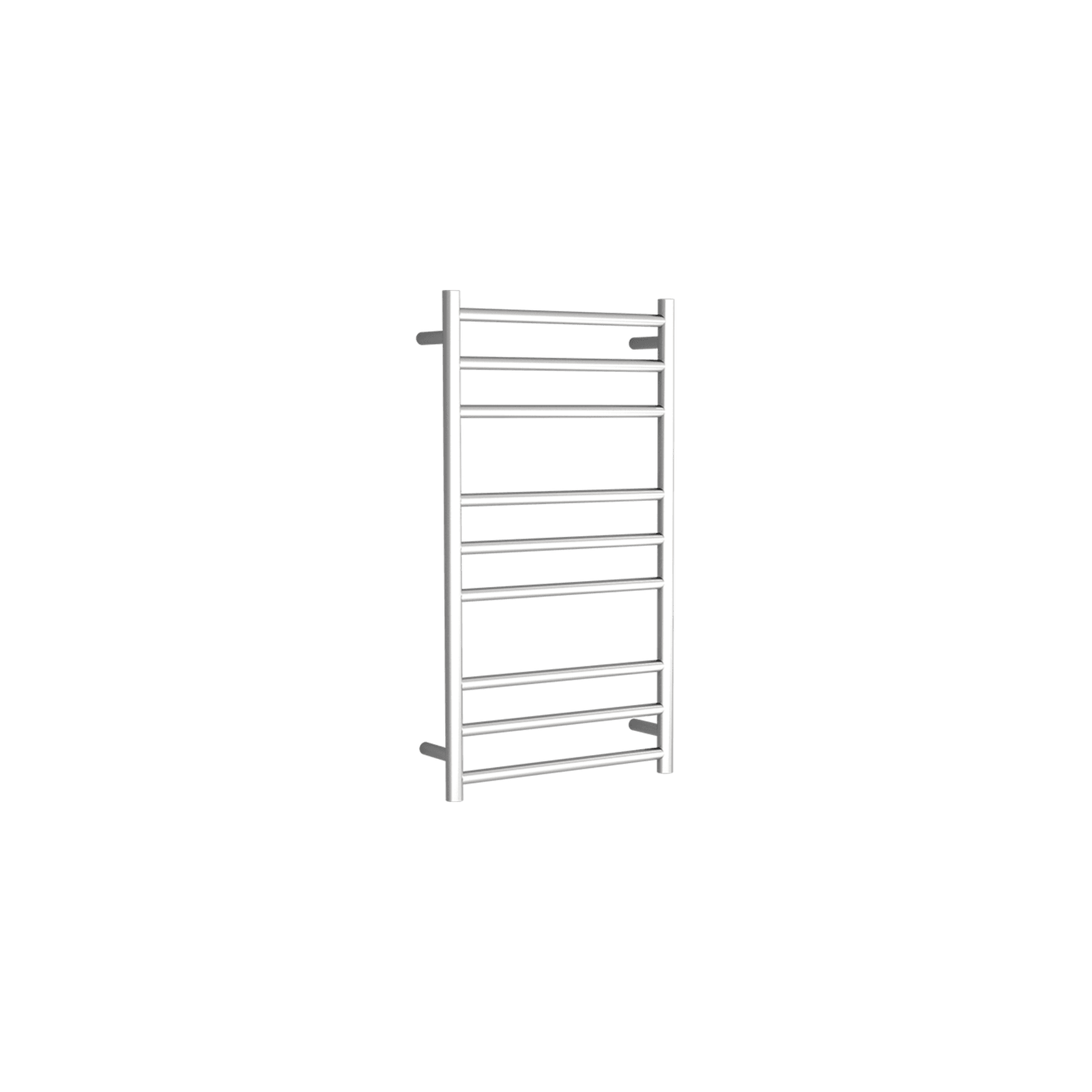 Round Towel Rail 240V 900 x 500mm Brushed Stainless gallery detail image
