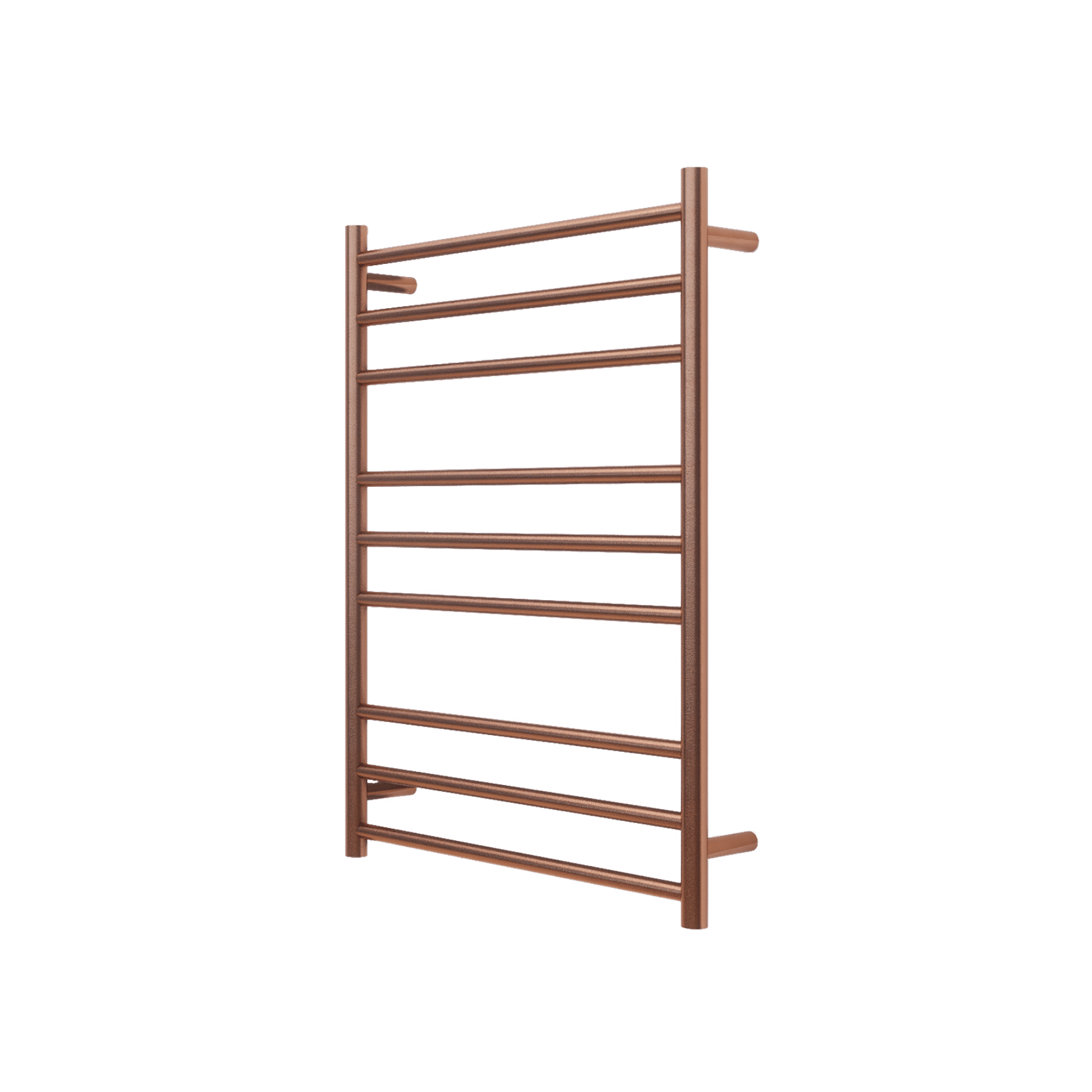 Round Towel Rail 240V 900 x 650mm Brushed Copper gallery detail image