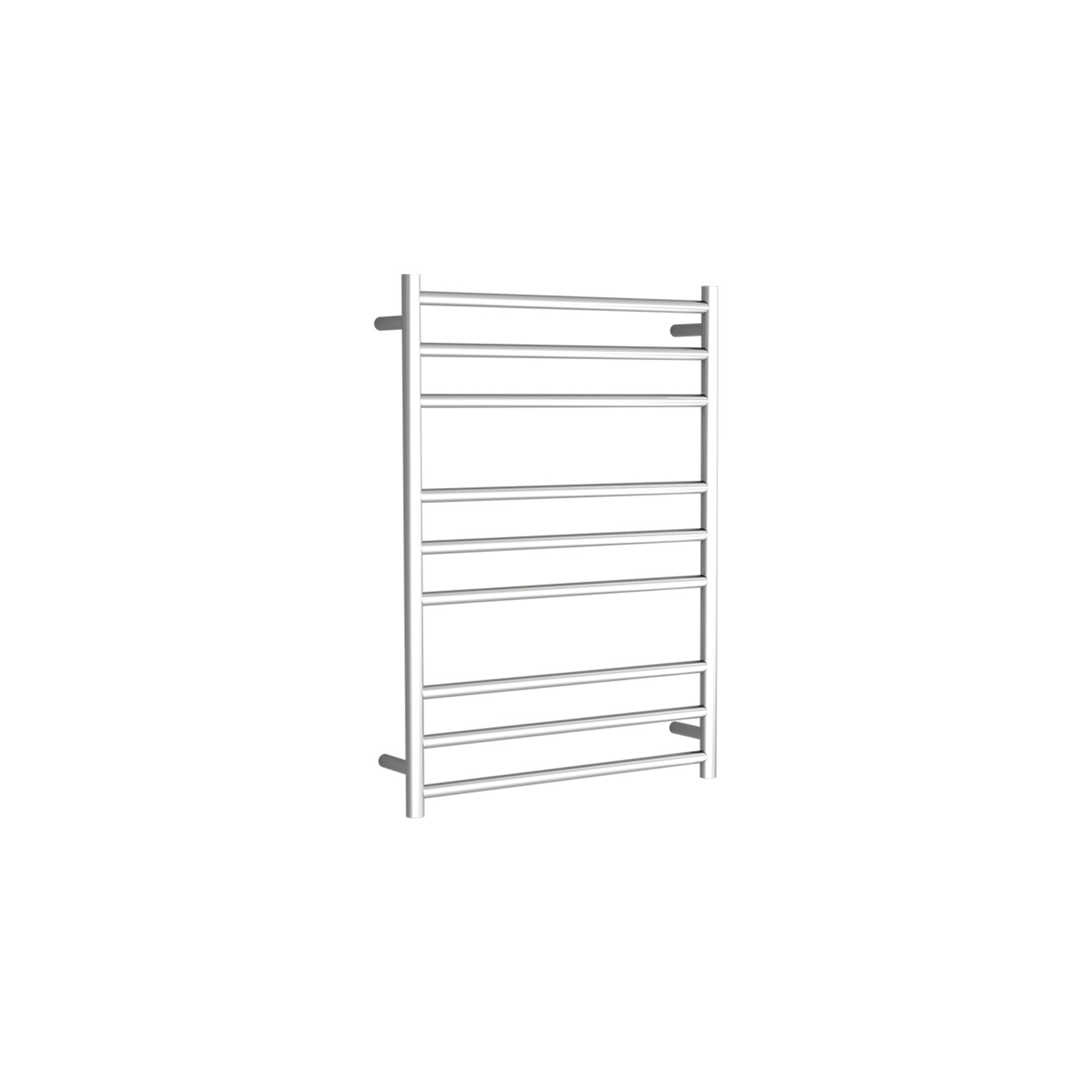 Round Towel Rail 240V 900 x 650mm Brushed Stainless gallery detail image