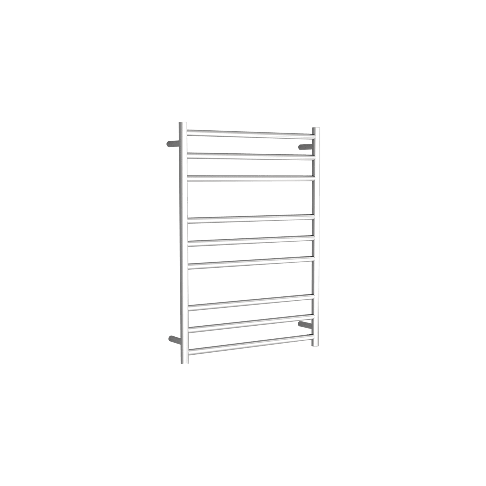 Round Towel Rail 240V 900 x 650mm Brushed Stainless gallery detail image