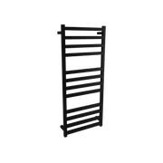 Square Towel Rail 240V 1200 x 500mm Satin Black gallery detail image