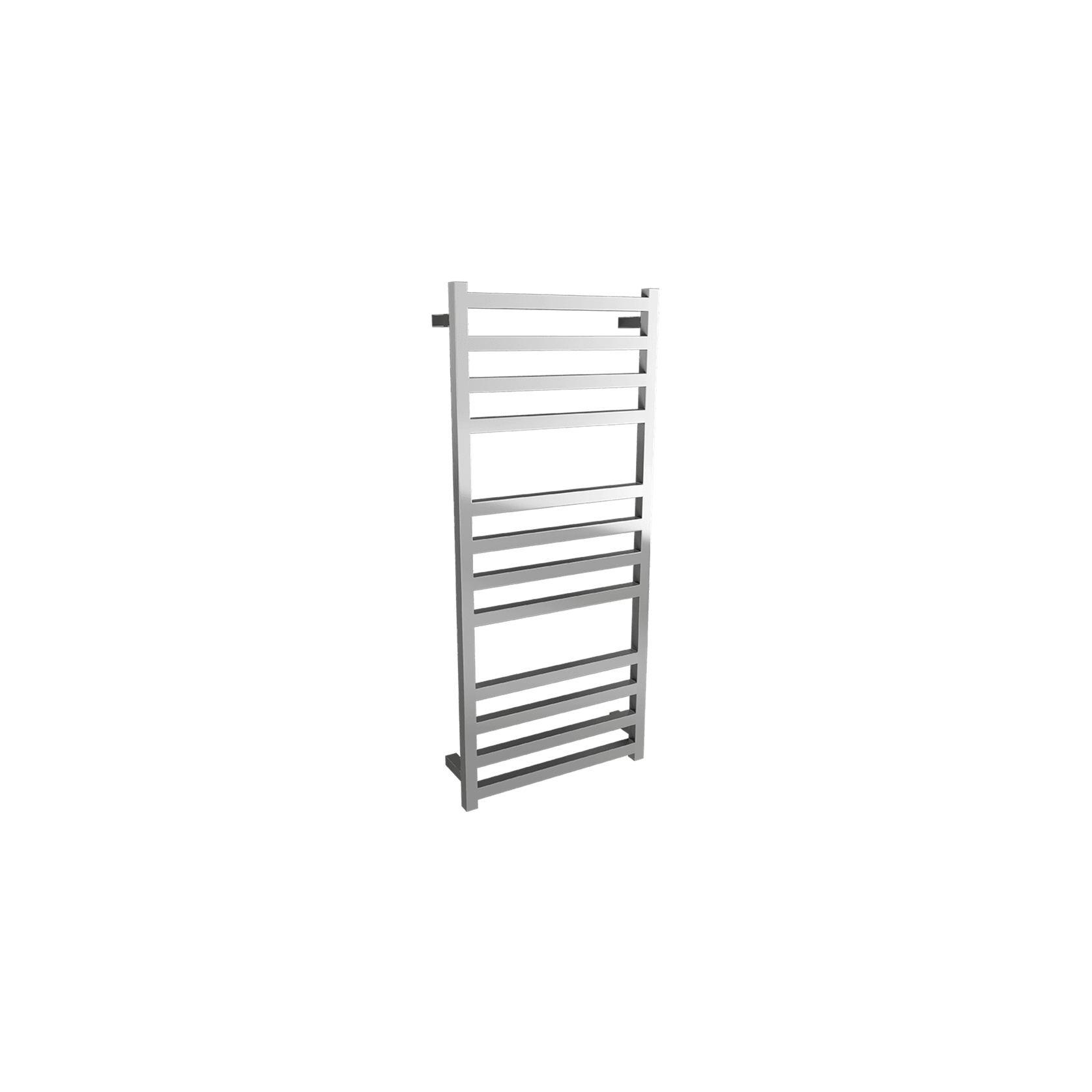 Square Towel Rail 240V 1200 x 500mm Brushed Stainless gallery detail image