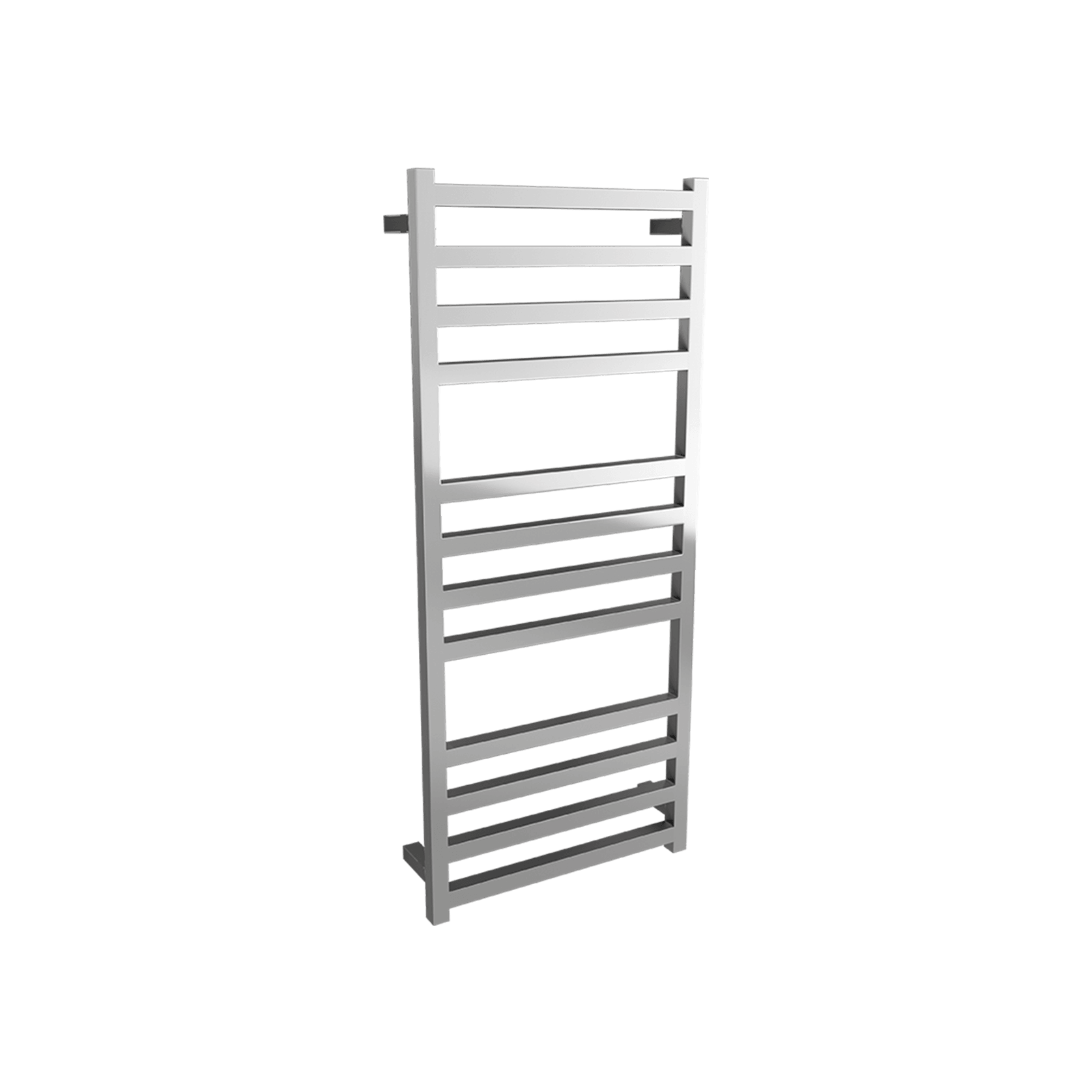Square Towel Rail 240V 1200 x 500mm Brushed Stainless gallery detail image