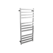 Square Towel Rail 240V 1200 x 500mm Brushed Stainless gallery detail image