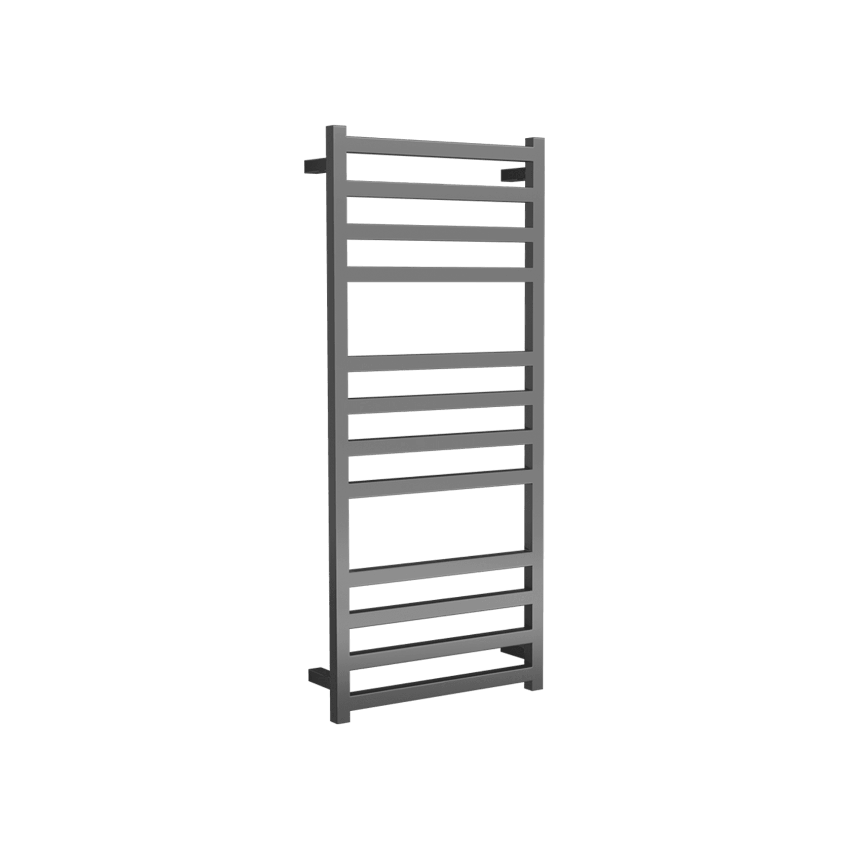Square Towel Rail 240V 1200 x 500mm Gun Metal gallery detail image