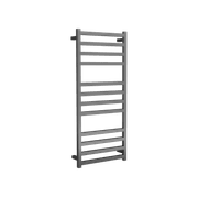 Square Towel Rail 240V 1200 x 500mm Gun Metal gallery detail image