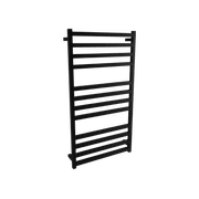 Square Towel Rail 240V 1200 x 650mm Satin Black gallery detail image