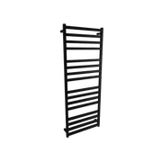 Square Towel Rail 240V 1600 x 600mm Satin Black gallery detail image