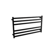 Square Towel Rail 240V 600 x 1050mm Satin Black gallery detail image