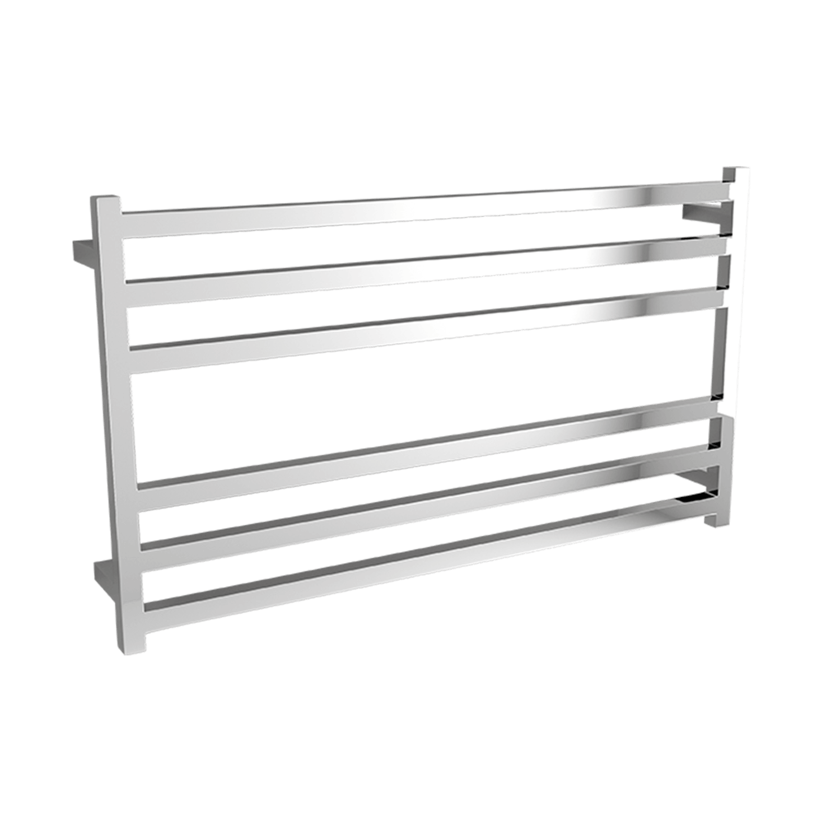 Square Towel Rail 240V 600 x 1050mm Chrome gallery detail image