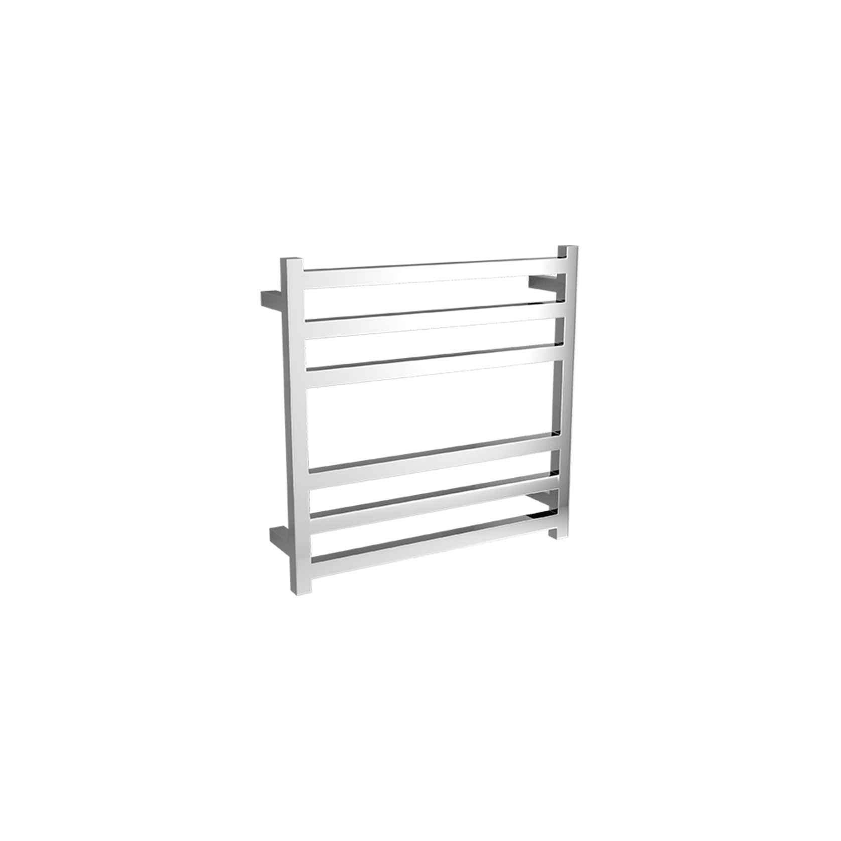 Square Towel Rail 240V 600 x 650mm Chrome gallery detail image
