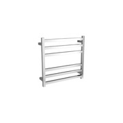 Square Towel Rail 240V 600 x 650mm Chrome gallery detail image