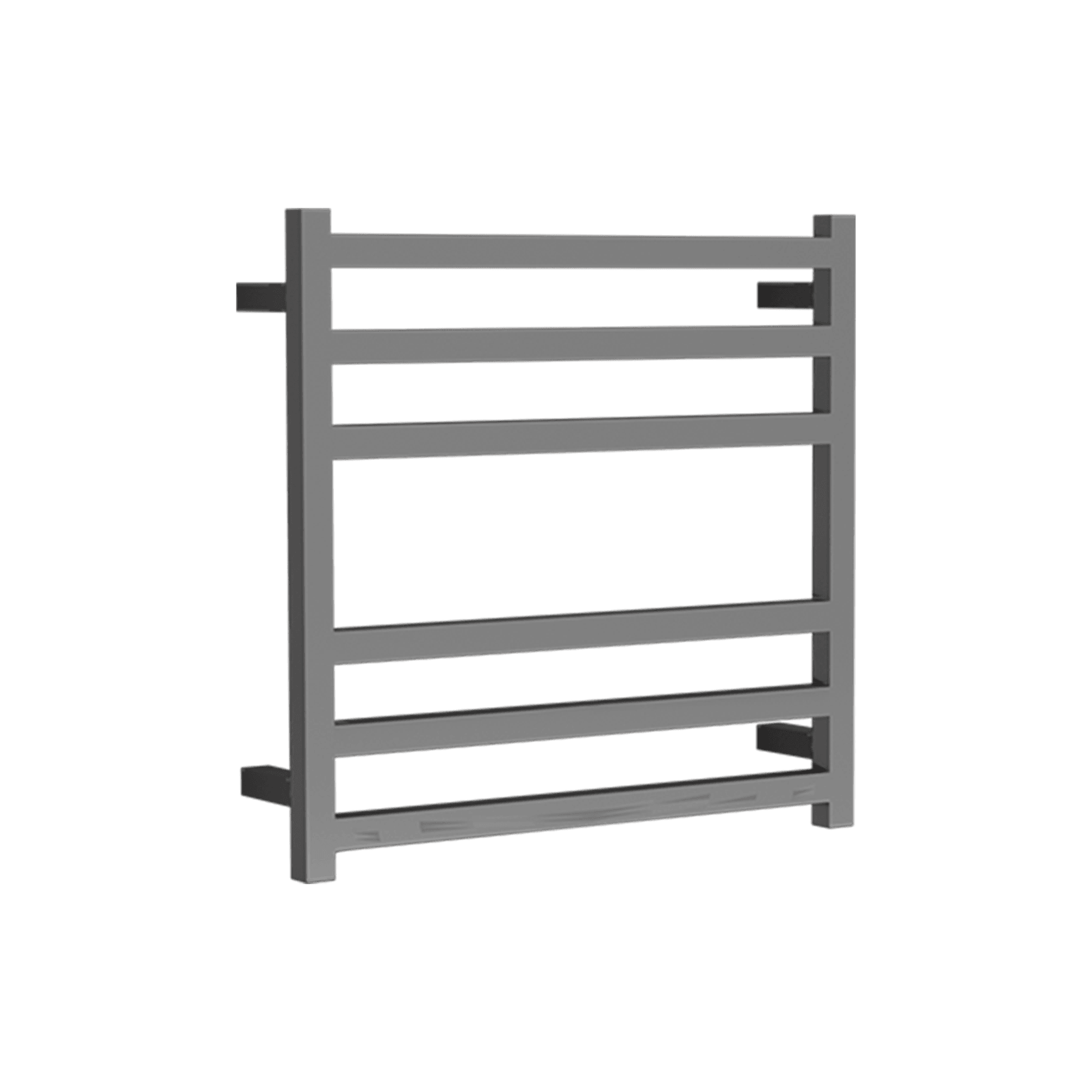 Square Towel Rail 240V 600 x 650mm Gun Metal gallery detail image