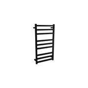 Square Towel Rail 240V 900 x 500mm Satin Black gallery detail image