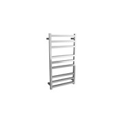 Square Towel Rail 240V 900 x 500mm Brushed Stainless gallery detail image