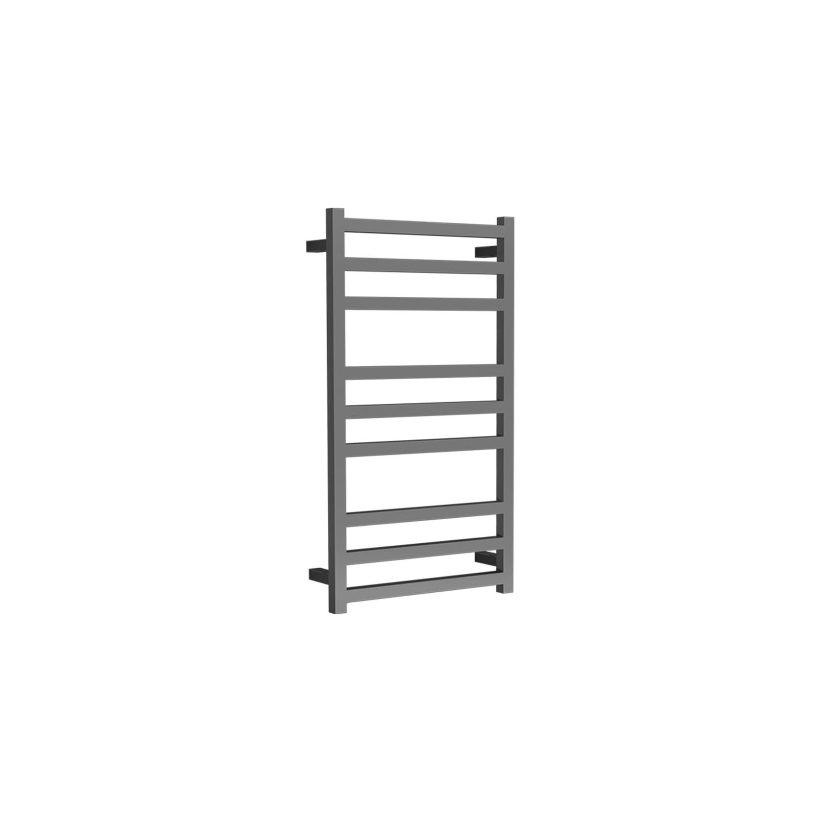 Square Towel Rail 240V 900 x 500mm Gun Metal gallery detail image