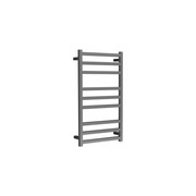 Square Towel Rail 240V 900 x 500mm Gun Metal gallery detail image