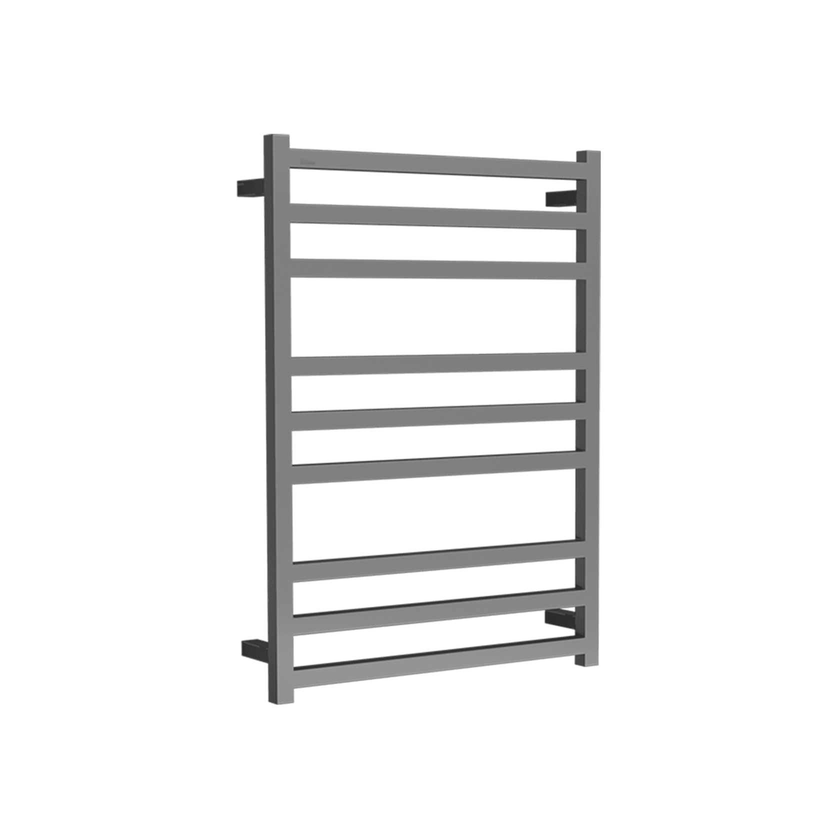 Square Towel Rail 240V 900 x 650mm Gun Metal gallery detail image