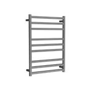Square Towel Rail 240V 900 x 650mm Gun Metal gallery detail image