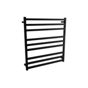 Square Towel Rail 240V 900 x 850mm Satin Black gallery detail image