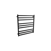Square Towel Rail 240V 900 x 850mm Satin Black gallery detail image