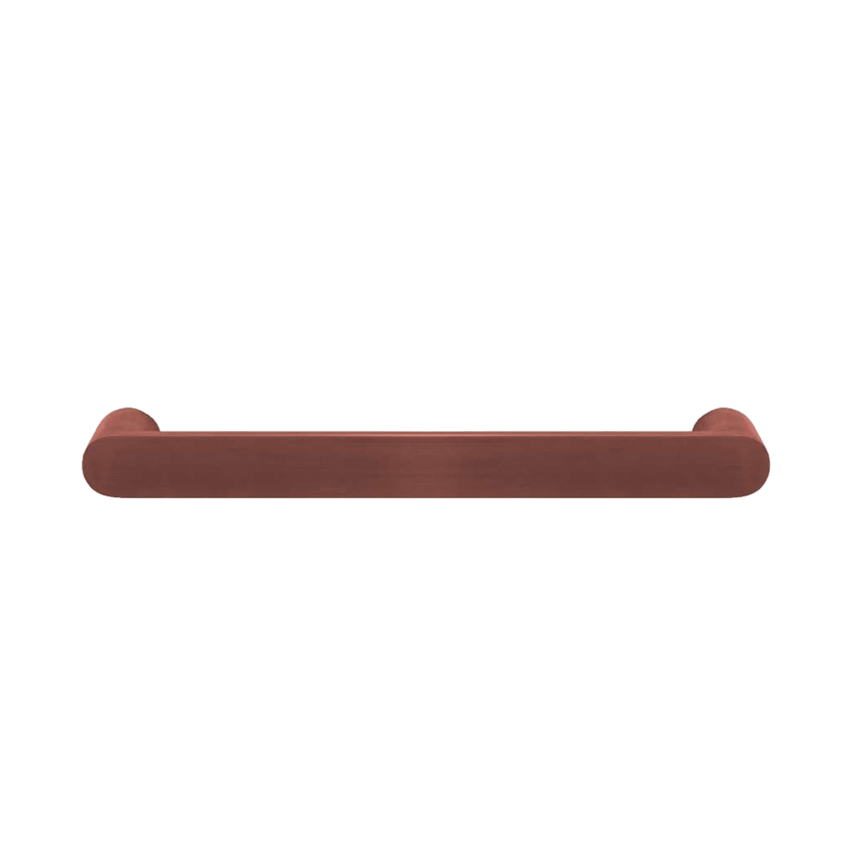Towel Rail Single Bar Round 12V 500mm Brushed Copper gallery detail image